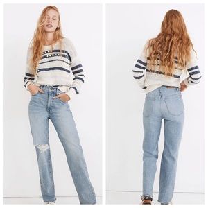 Madewell Petite Perfect Vintage Straight Denim Jeans Reinhart 28P 28 P NWOT